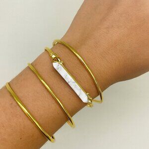 Stella & Dot Stone Rebel Cuff Bracelet - Brand New!